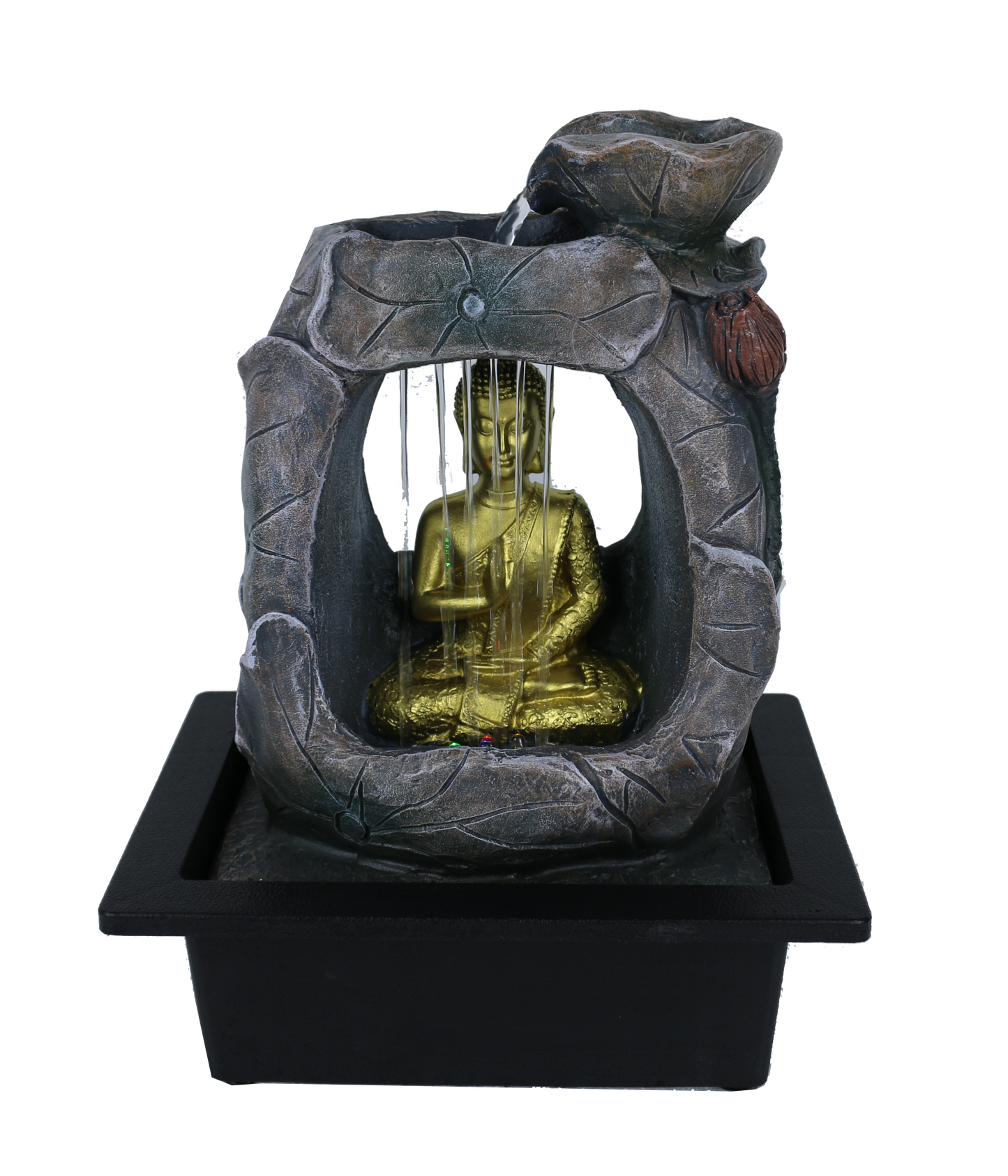 Raining Zen Buddha Water Feature  