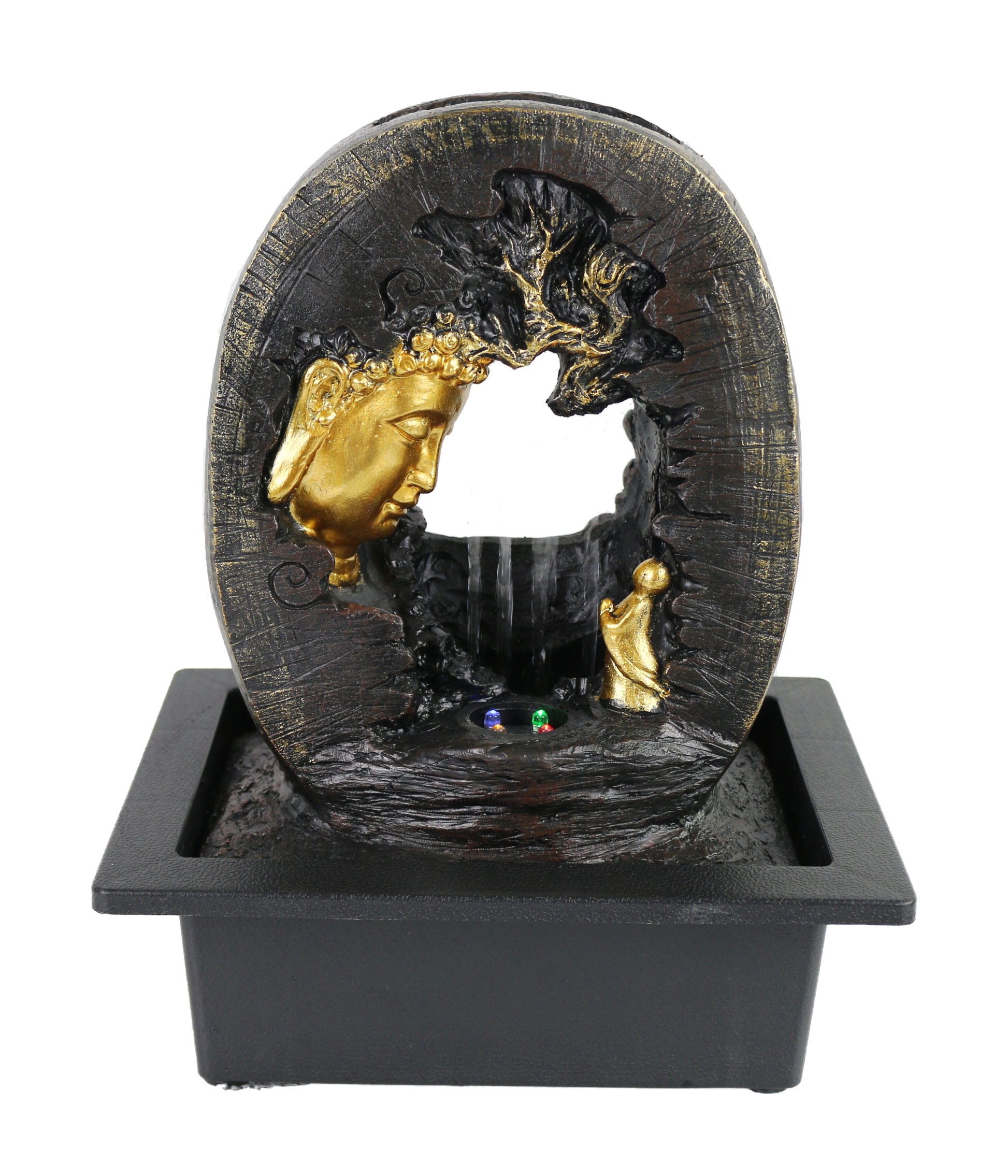 Raining Tranquil Buddha Water Feature  