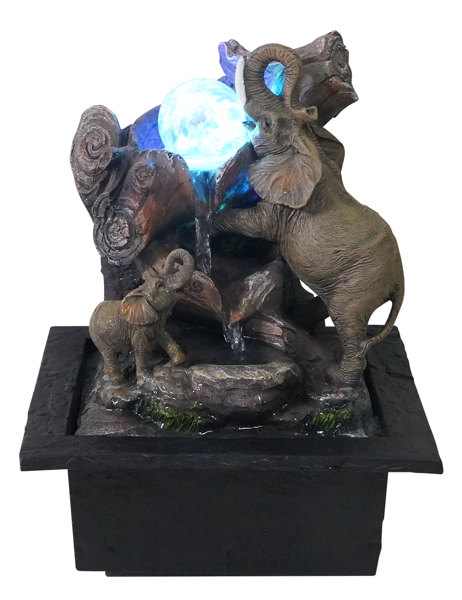 Alpha Wolf Water Feature  
