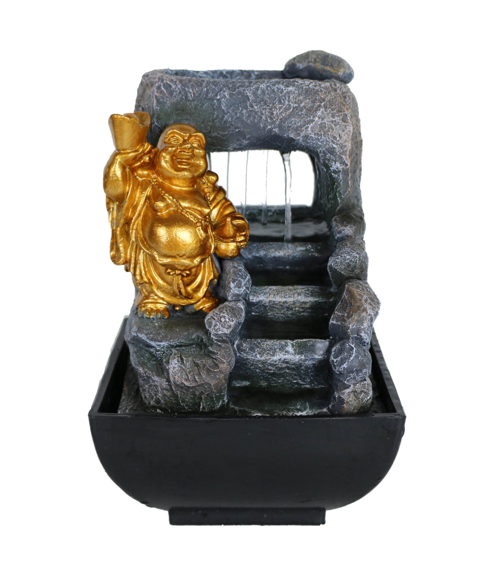 Auric Laughing Buddha Water Feature  