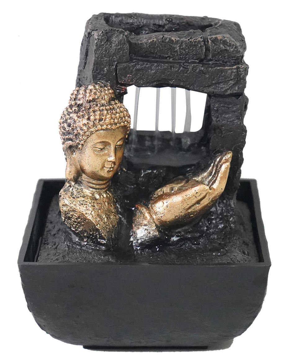 Auric Raining Buddha Water Feature  