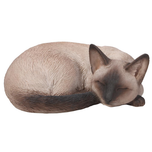 Siamese Cat - Sleeping Statue  