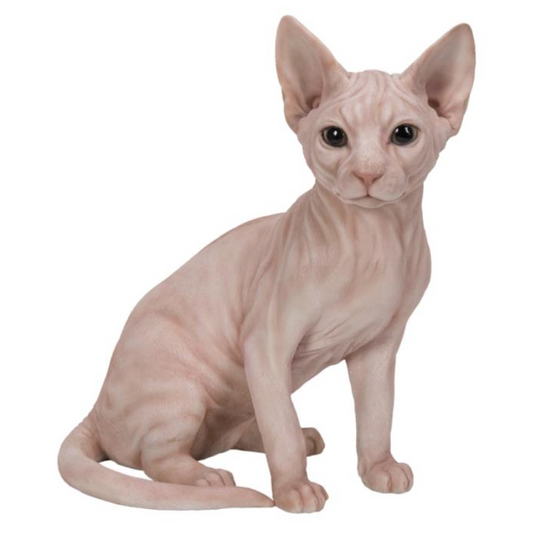 Sphynx Cat - Pink Statue  
