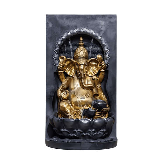 Ganesha Lotus Fountain Fountain