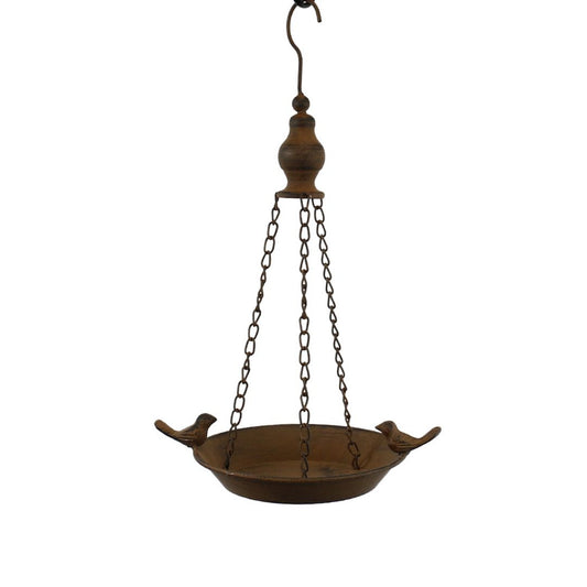 Small Bird Feeder Brown Decor  