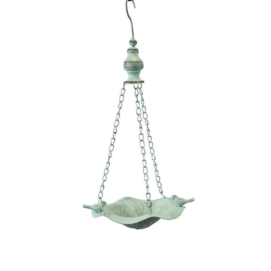 Small Bird Feeder Mint Decor  