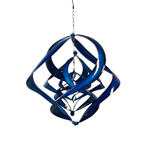 Cobalt Triple Spinner Decor  