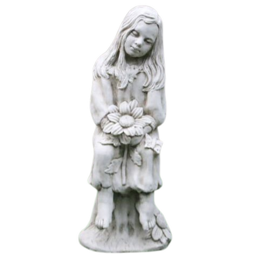 Large Flower Girl Statue Statue  