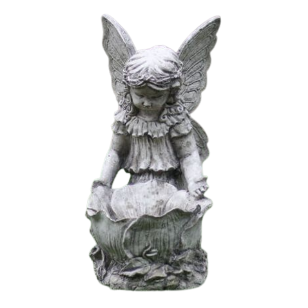 Large Hibiscus Fairy Planter Statue Statue  