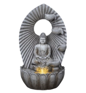 Meditating Buddha Fountain Fountain