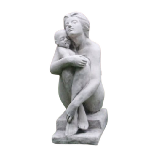 Mother and Child Nude Statue Statue  