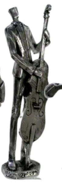 Polyresin Musicians Statue Statue Musician with Cello 
