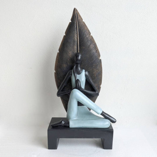 80cm Yoga Statue Statue