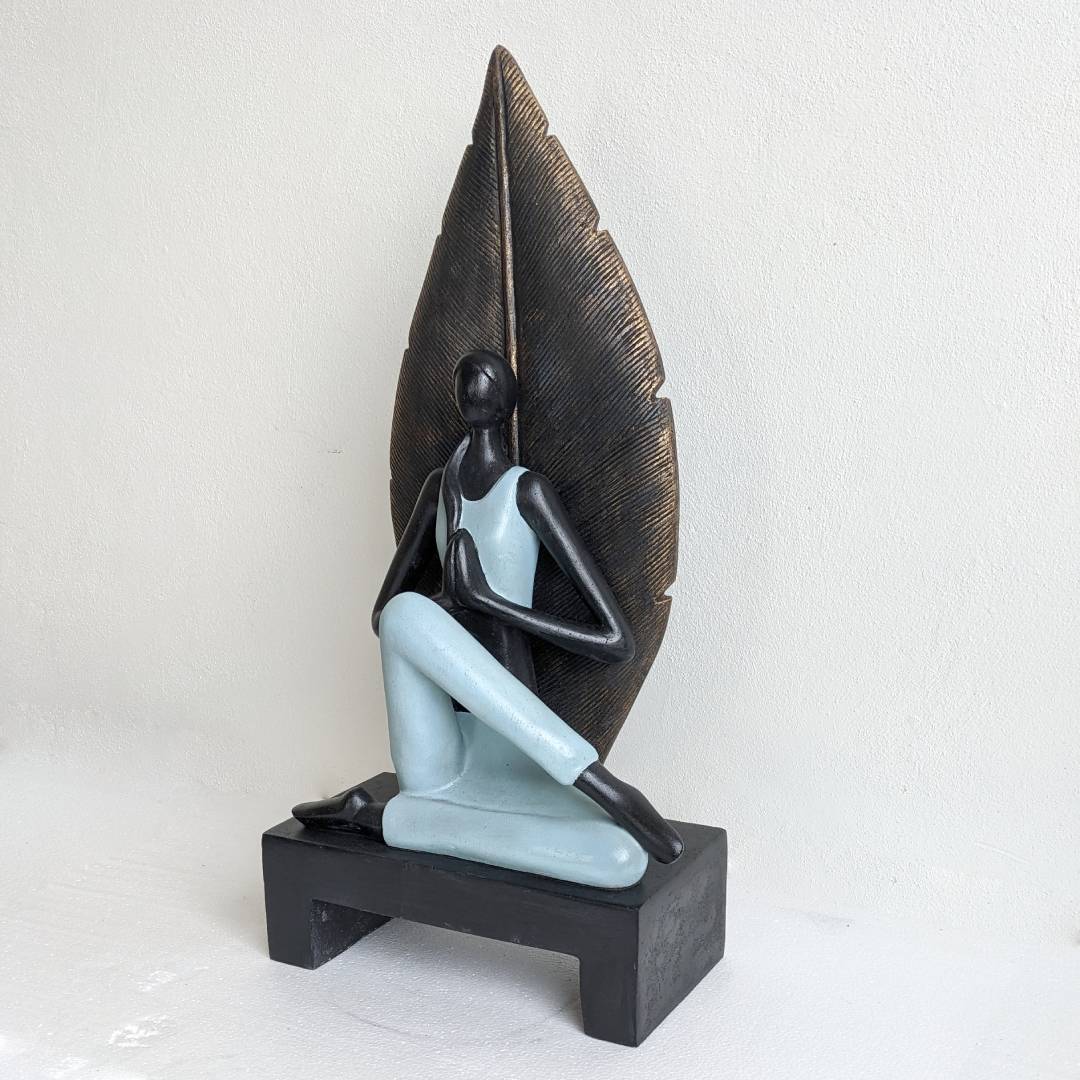 80cm Yoga Statue Statue