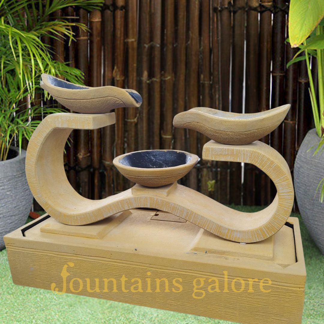 Infinity Fountain Water Feature Sandstone Standard (240V)