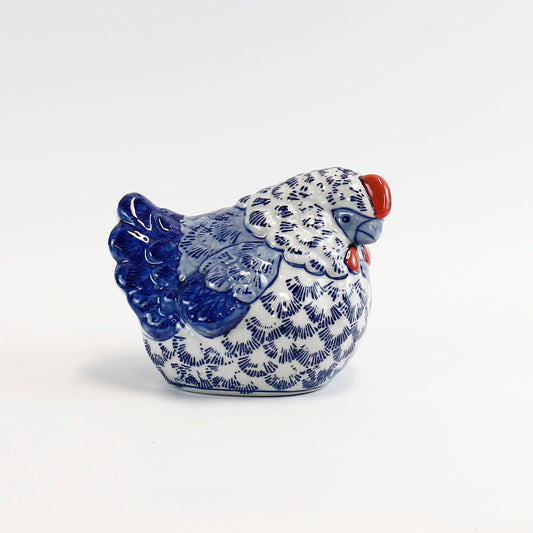 Ceramic Hen Decor