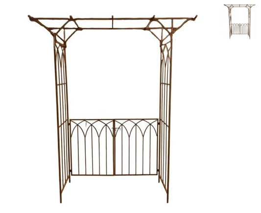 Ruby Arch With Gate Home & Garden