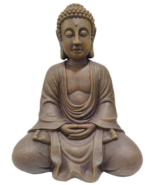 Peaceful Sitting Rulai Buddha Statue