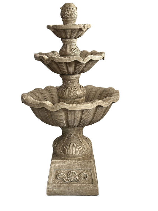 Fleur 3 Tier Fountain - New Product 2025 Water Feature Fountain