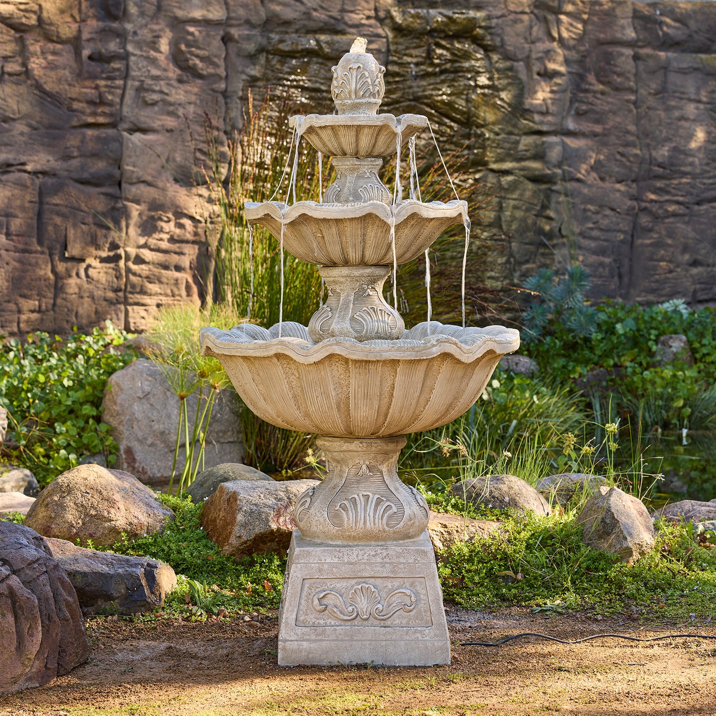 Fleur 3 Tier Fountain - New Product 2025 Water Feature Fountain