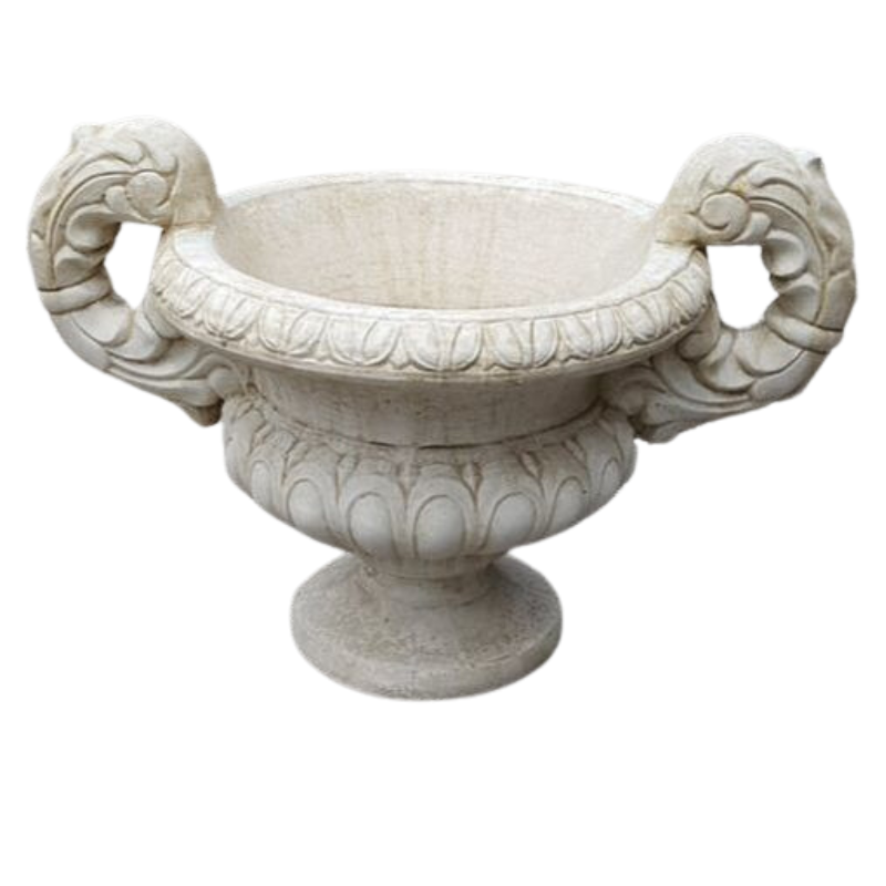 Roman Urn with Open Handles Urn  