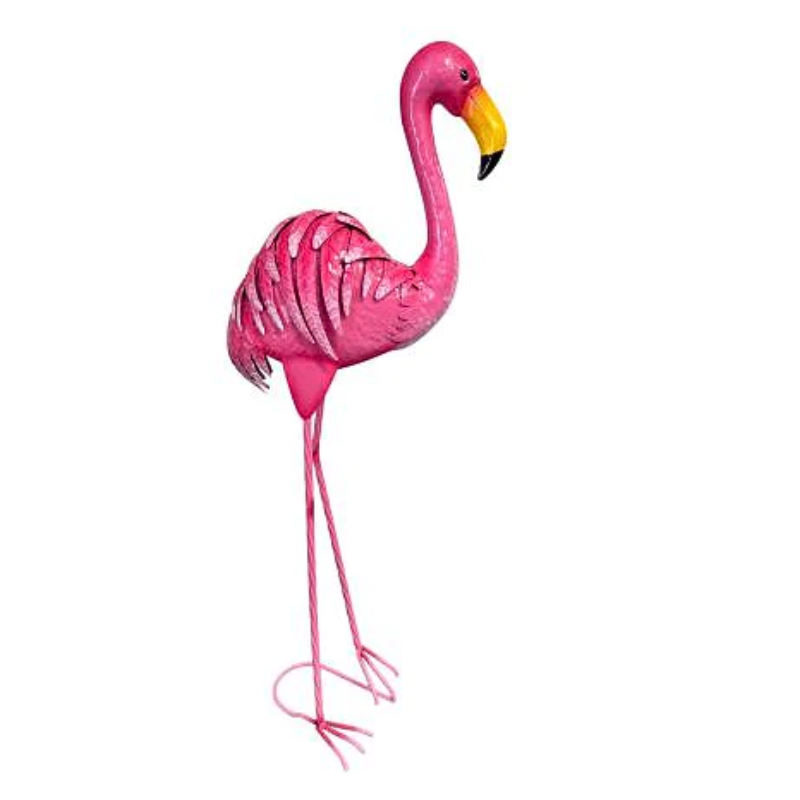 Pink Flamingo Tall Statue Statue  