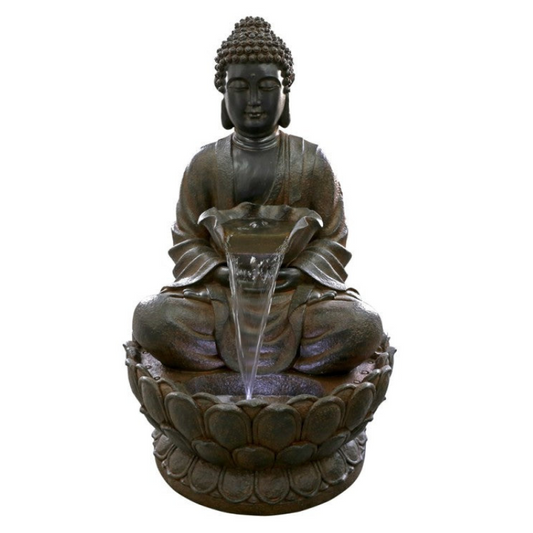 Indoor/Outdoor Peaceful Buddha Fountain
