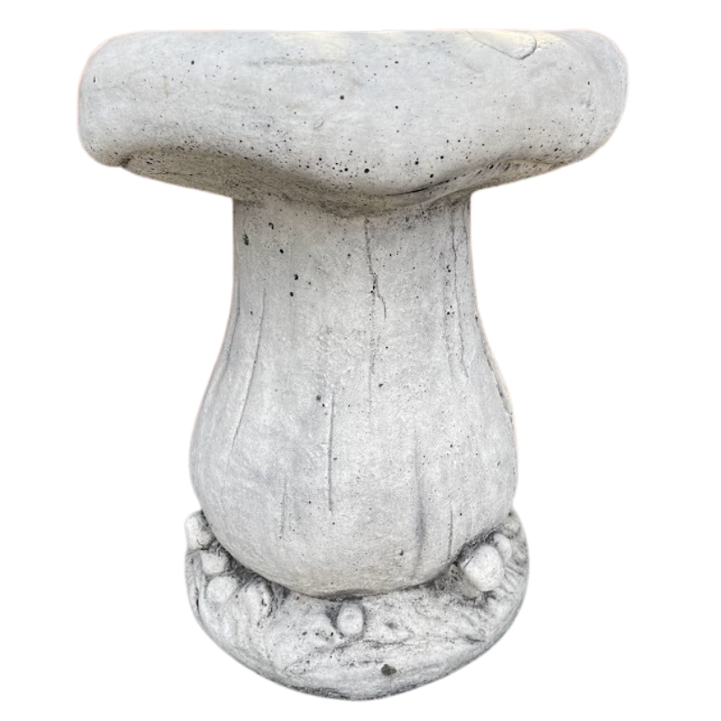 Milk Mushroom Statue Grey