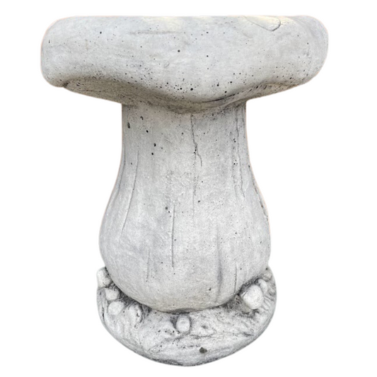 Milk Mushroom Statue Grey Statue  