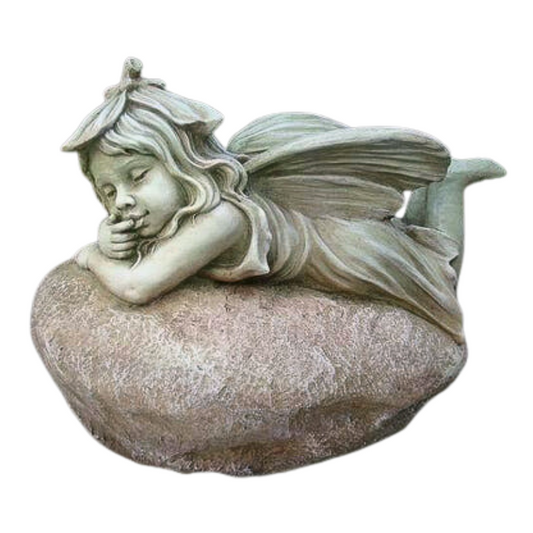 Fairy Laying Statue Statue  