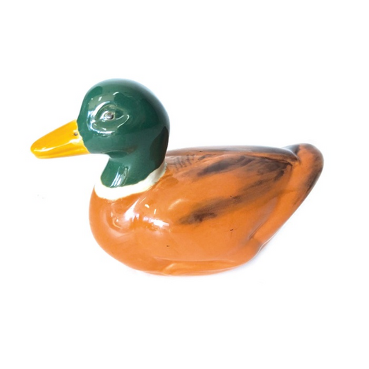 Floating Duck Porcelain Statue  