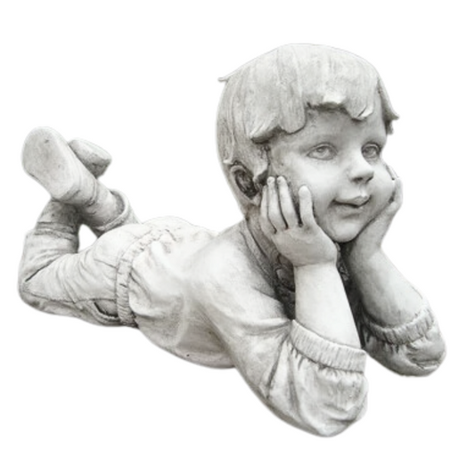 Boy Thinking Statue Statue  