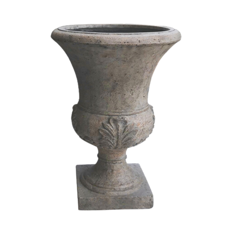 Fleur Urn Urn Stone Grey 