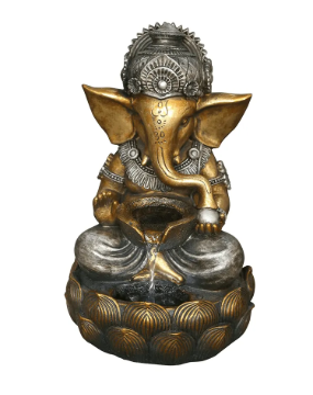 Table Top Ganesh Elephant God Fountain