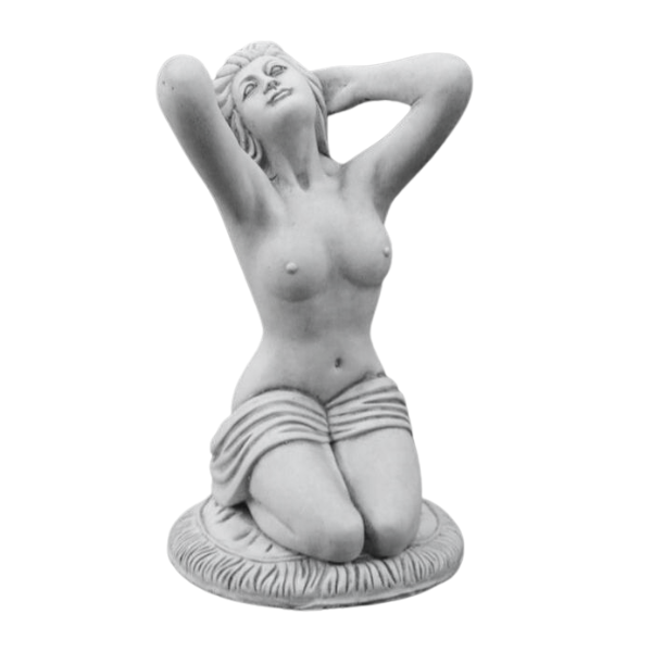 Topless Woman At Beach Statue Statue  