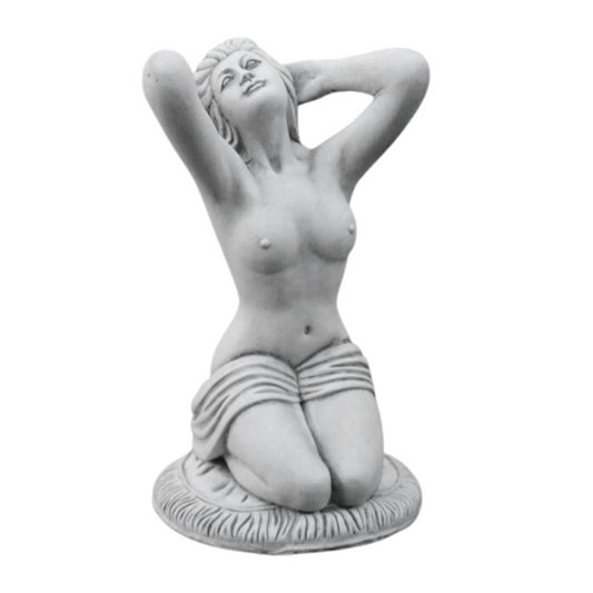 Topless Woman At Beach Statue Statue  