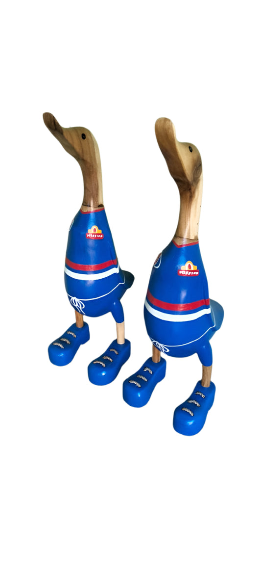 AFL Duck - Western Bulldogs Statue