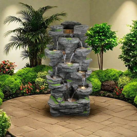 Rock Creek Falls Fountain - New Product 2025 Water Feature