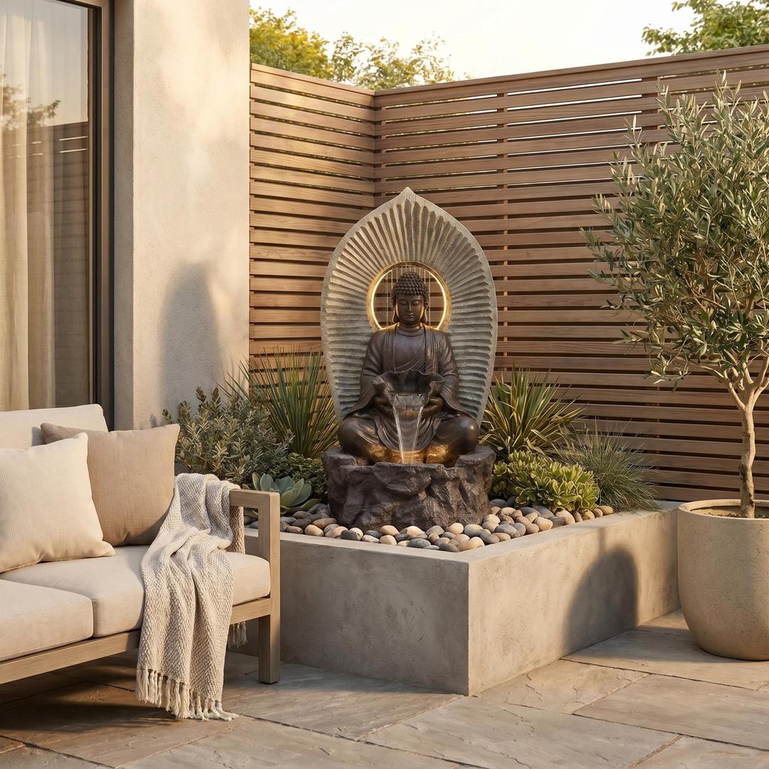 Awakening Buddha Fountain - New Product 2026