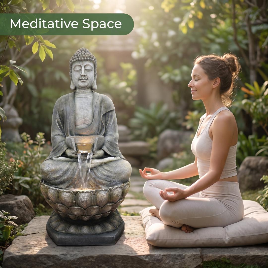 Forgiving Buddha Fountain- New Product 2026 Water Feature