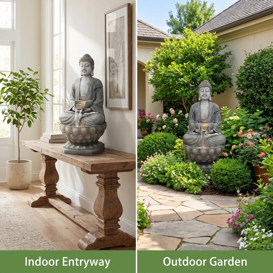 Forgiving Buddha Fountain- New Product 2026 Water Feature
