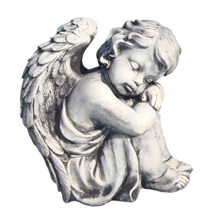 Sleeping Cherubs Statue Boy