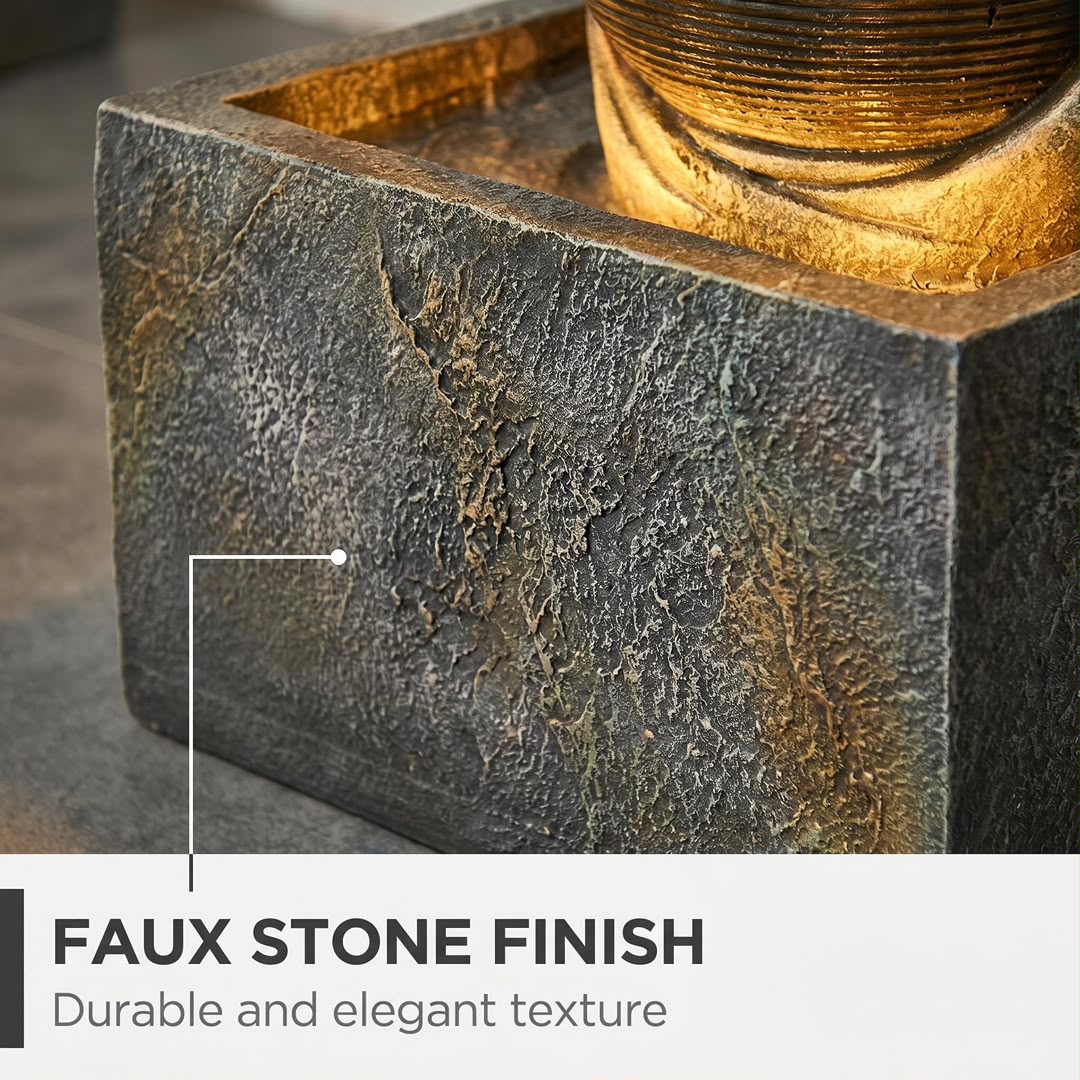 Modern Flame Fountain - New Product 2026