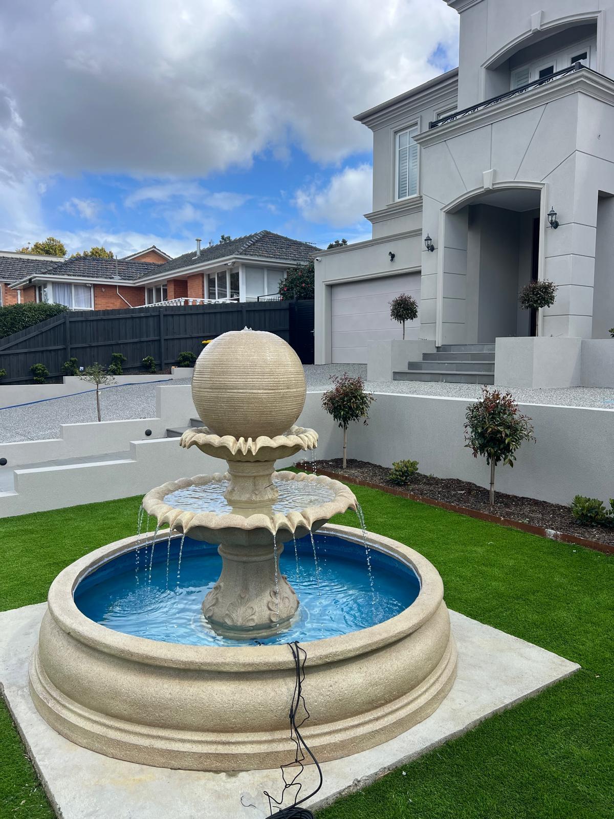 2 Tier Ball Fountain - NEW PRODUCT Water Feature