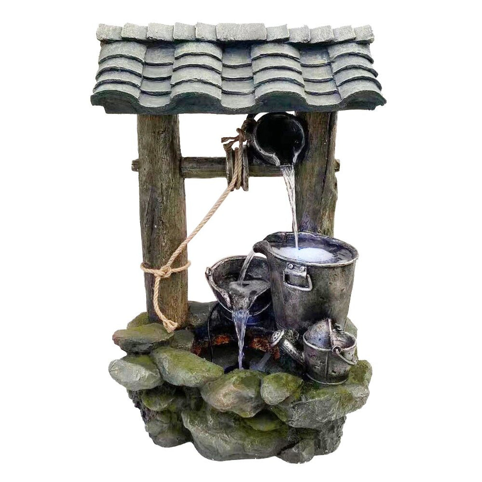 Wishing Well Water Fountain Feature