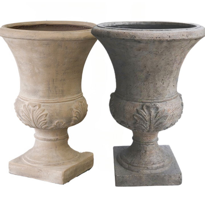 Corfu Urn  25 x 23 x 18cm in Bone