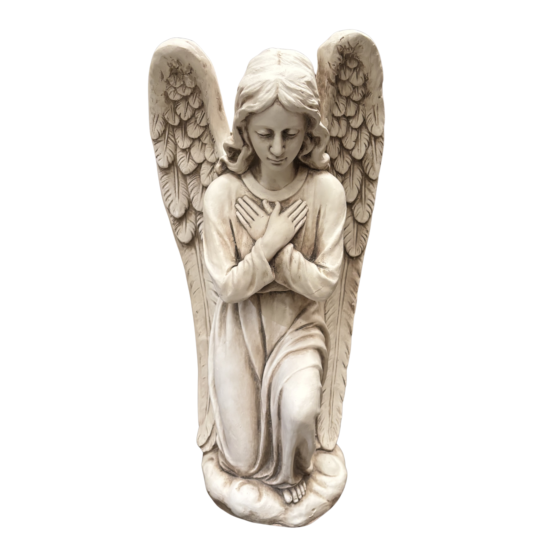 Angel Kneeling Statue Statue