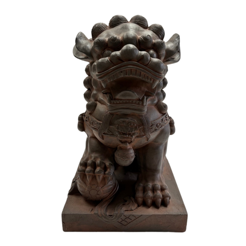 Statue Gargoyle Imperial Guardian Lion Statue Left 