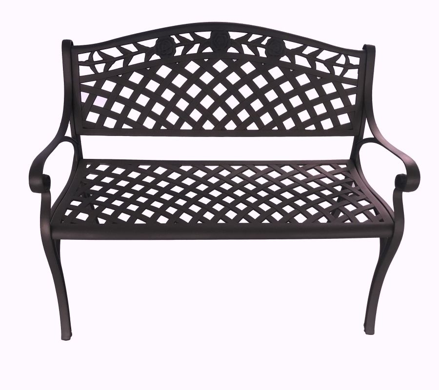 Melissa Cast Aluminium Bench   
