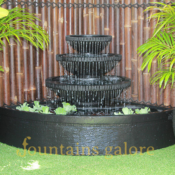 Corner Bowl Fountain Water Feature  